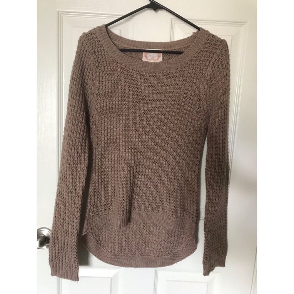 Tan sweater